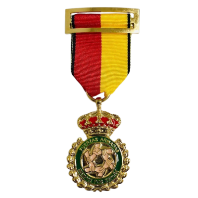 Conjunto completo medalla conmemorativa ope. Balmis ref coro