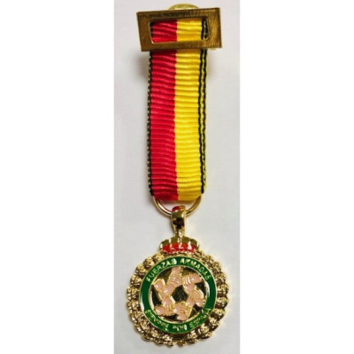 Conjunto completo medalla conmemorativa ope. Balmis ref coro