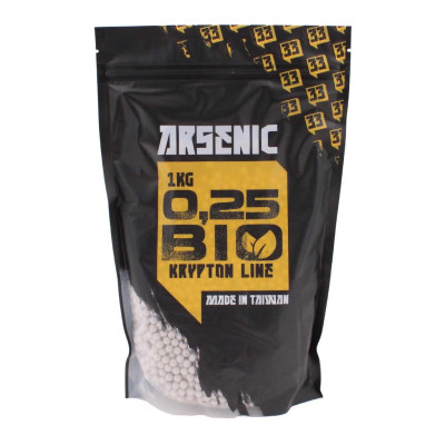 Bolas 0,25 1kg  BIO 4000bbs blanca ARSENIC