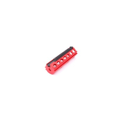 Piston Aligerado SHS aluminio 14 dientes metalico rojo