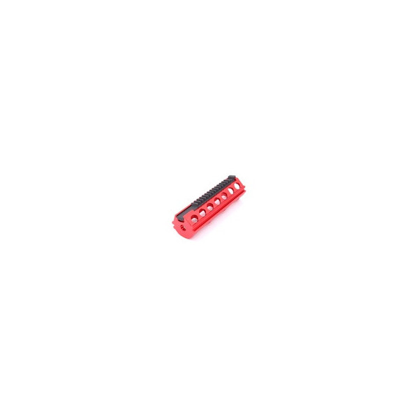 Piston Aligerado SHS aluminio 14 dientes metalico rojo