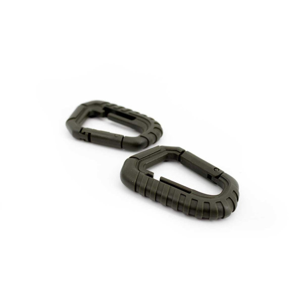 Mosqueton PVC 2 uds tactico od 89mm