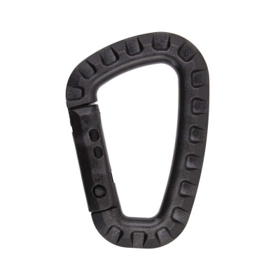 Mosqueton PVC 82mm Negro