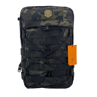Mochila con cremallera Multicam Negro Conquer