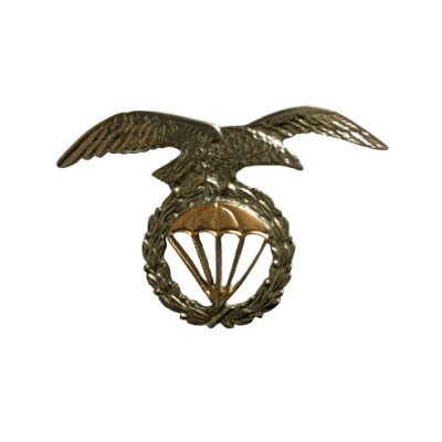 Emblema boina brigada paracaidista plata