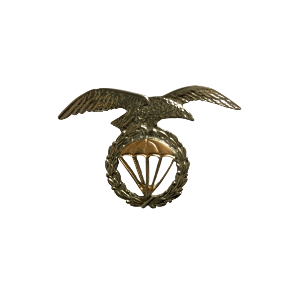 Emblema boina brigada paracaidista plata