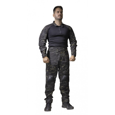 Uniforme multicam Black CORSO