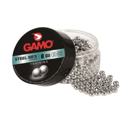 Pedigones gamo 4,5 bolas 500uds plata