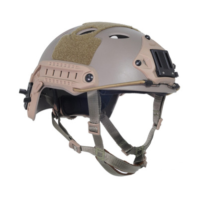 Casco FMA FAST PJ rosca atrás TAN