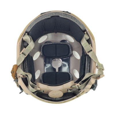 Casco FMA FAST PJ rosca atrás TAN