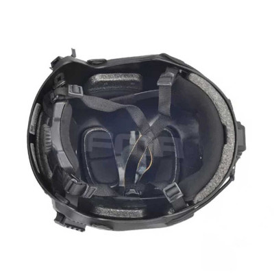 Casco FMA CUT XP Atrás Rosca negro