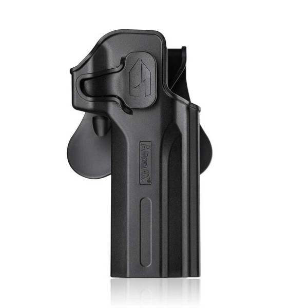 Funda pistola rigida desert eagle Negra Amomax