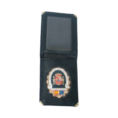 Cartera piel placa seg privada