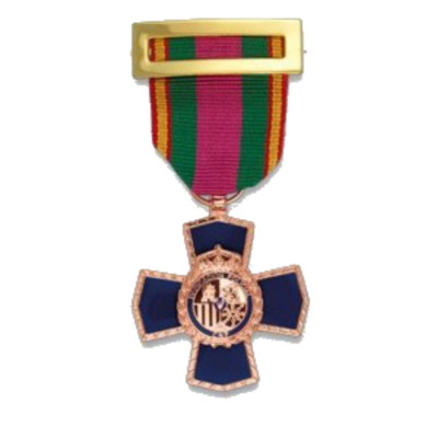 Medalla a la dedicacion policial XX años