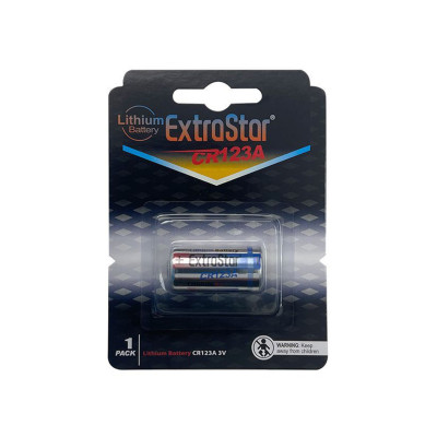 Pila Litio 3V CR123A pack 2uds