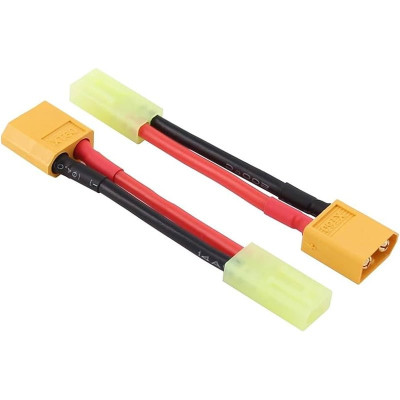 Conector XT60 macho a tamiya
