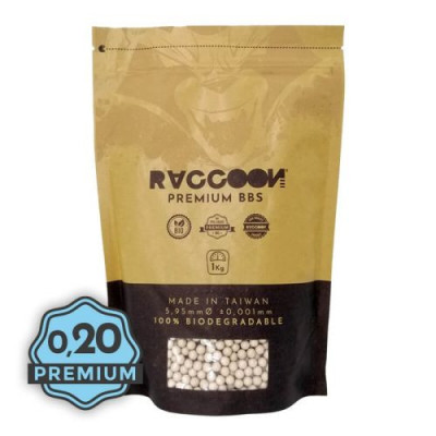 Bolas 0,20 BIO Raccoon Premium