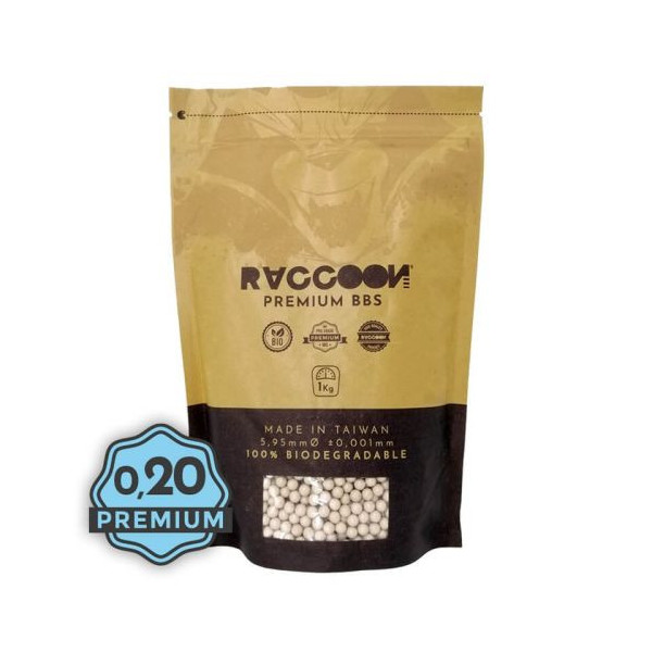 Bolas 0,20 BIO Raccoon Premium