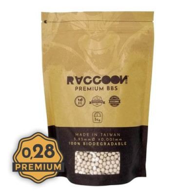 Bolas 0,28 BIO Raccoon Premium