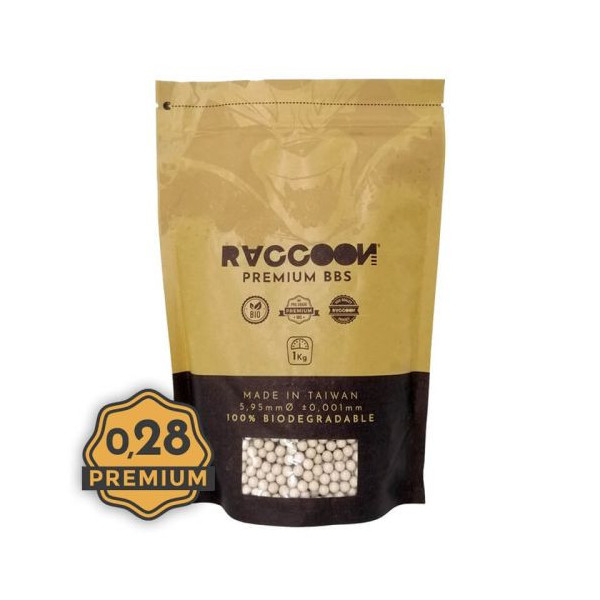 Bolas 0,28 BIO Raccoon Premium