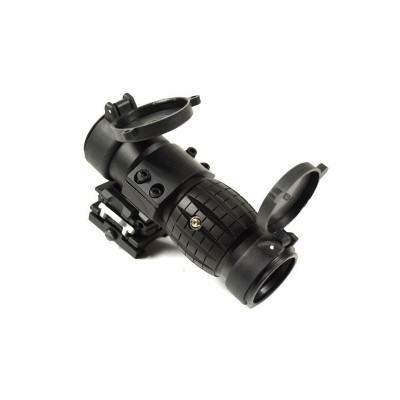 Visor 3X magnificador 30mm red dot flip to side mount