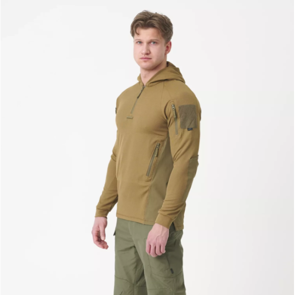Range Hoodie Coyote /Adaptative green