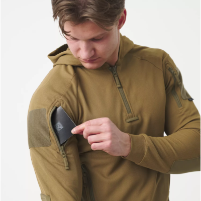Range Hoodie Coyote /Adaptative green