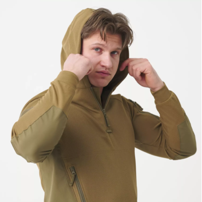 Range Hoodie Coyote /Adaptative green