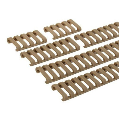 Cubre rail estilo ladder tan