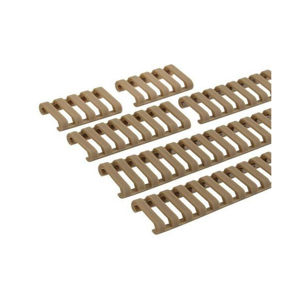 Cubre rail estilo ladder tan