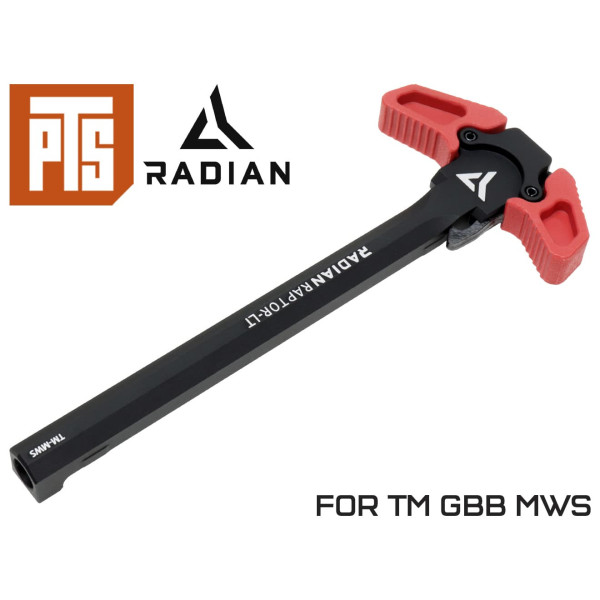 Palanca de carga Raptor roja MWS PTS Radian
