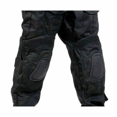 Camiseta Combate Multicam negro