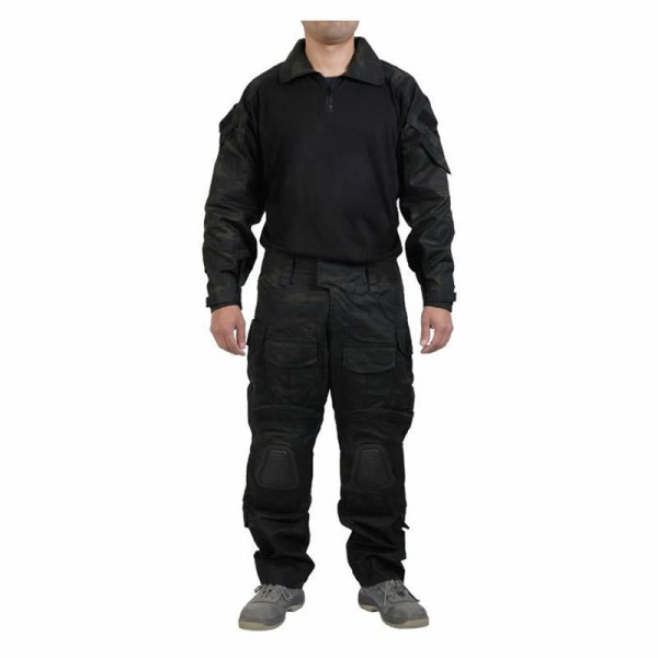 Pantalon Combate Multicam negro