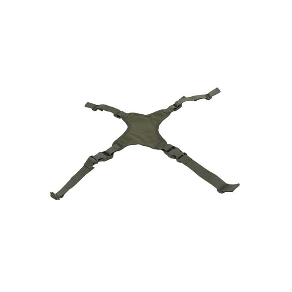 Portacasco miltec ajustable verde