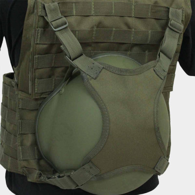 Portacasco miltec ajustable verde