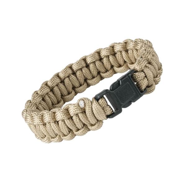 Pulsera paracord coyote
