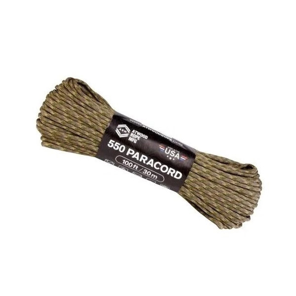 Paracord camuflaje 550 100ft