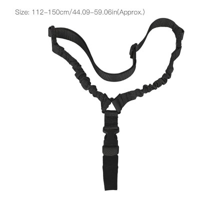 Correa fusil de un punto negro