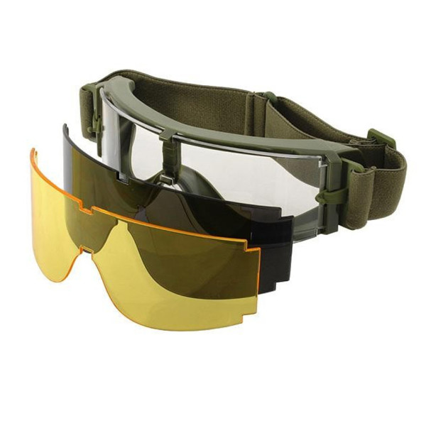 Gafas 800 3 lentes verde