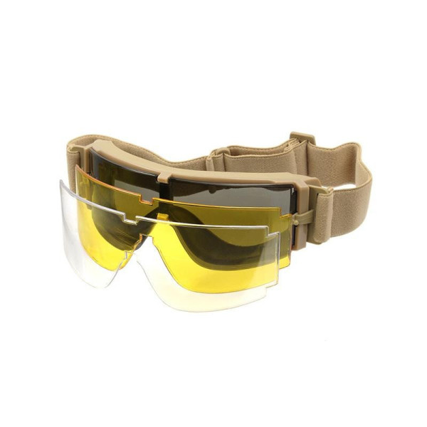 Gafas 800 3 lentes tan