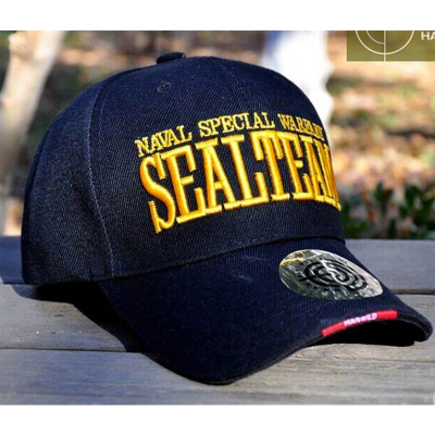 Gorra Baseball SEAL TEAM Negro