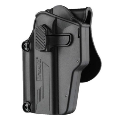 Funda pistola Universal zurdos negra