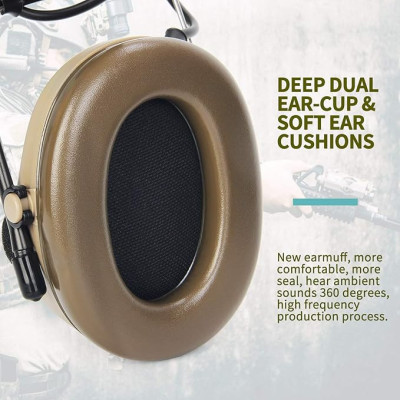 Auricular COMTAC III FG Z-tactical clavija estándar