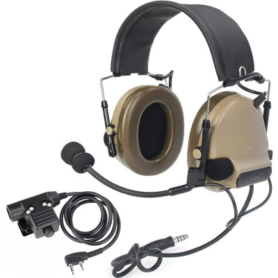 Auricular COMTAC III FG Z-tactical clavija estándar