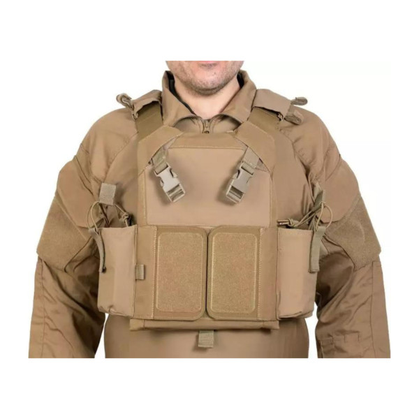 Chaleco plate carrier Mk2 coyote delta tactics