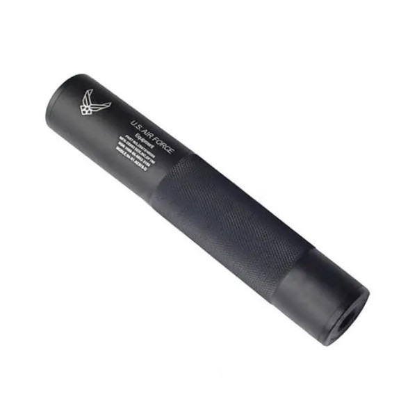 Silenciador US air force largo 198mm negro FMA