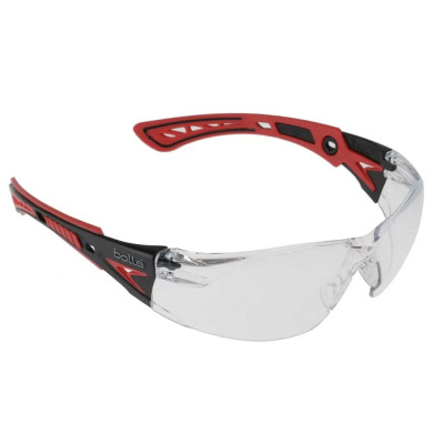 Gafa Rush Patilla roja transparente
