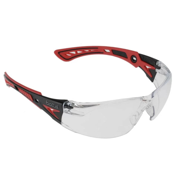 Gafa Rush Patilla roja transparente