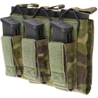 pouch triple cargador m4 y pistola multicam tropical