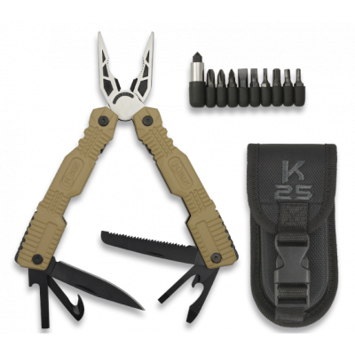 Alicate coyote K25 con funda 19 usos